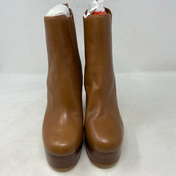 MICHAEL Michael Kors Natasha Leather Platform Boot Womens Size 7.5 - Picture 3 of 9